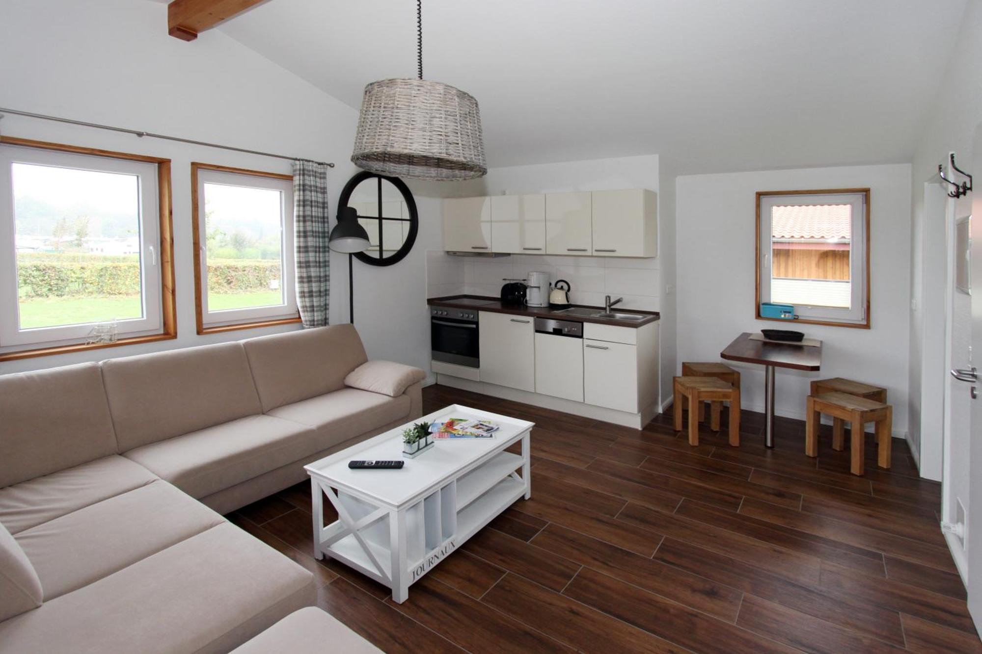 Ferienhaus 4 Campingpark Waldesruh Behrensdorf Екстериор снимка